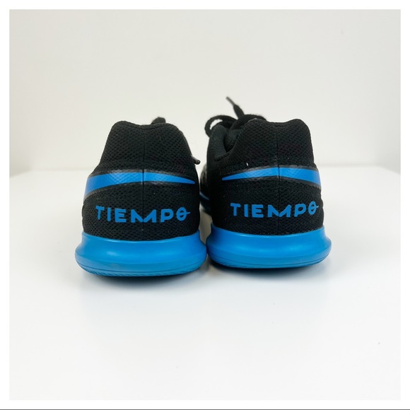 Nike Tiempo LegendX 8 Club IC 'Black Blue Hero' Youth Size 3 - Picture 5 of 8